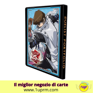 Yu-Gi-Oh ! Duelist Portfolio 180 Carte Yugi & Kaiba Quarter Century (Konami) - 1UP