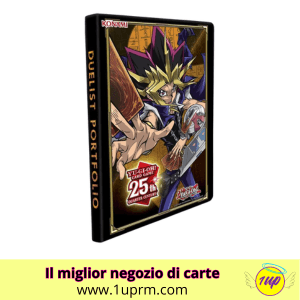 Yu-Gi-Oh ! Duelist Portfolio 180 Carte Yugi & Kaiba Quarter Century (Konami) - 1UP