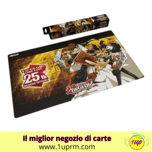 Yu-Gi-Oh! Playmat Yugi & Kaiba Quarter Century (Konami) - 1UP