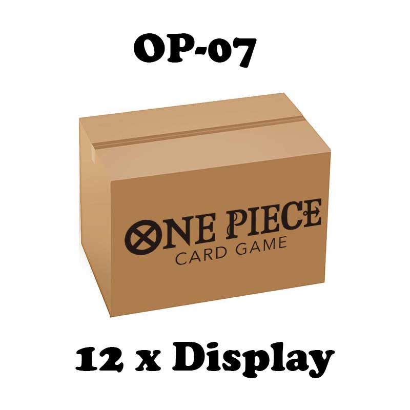 One Piece Card Game OP-07 Case 12x Boosterbox (ENG)