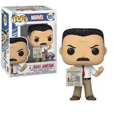 Funko Pop ! Marvel : J. Jonah Jameson (1057)