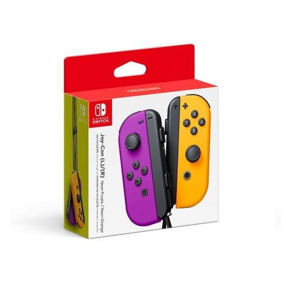 Nintendo Switch Joy-Con Controller Set Neon Viola e Arancio - 1UP