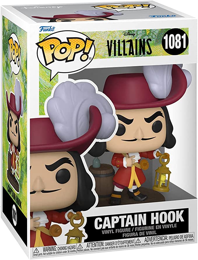 Funko Pop ! Disney Villains : Captain Hook (1081)