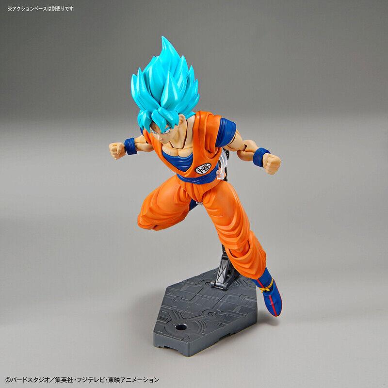 Bandai Model Kit Dragon Ball Fig Rise SS God SS Son Goku 15cm - 1UP