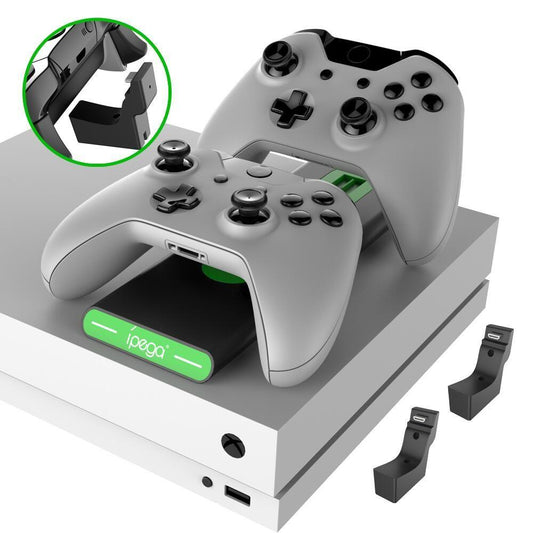 Stazione di ricarica 2 slot PG-XB003 per controller XBOX One - 1UP