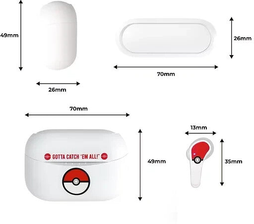 OTL Pokémon Poké ball TWS Earpods